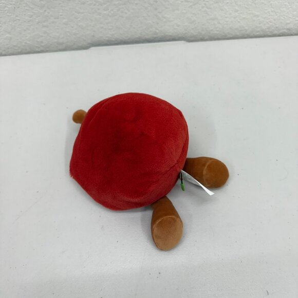 Giggle Scape Red Apple Plush Stuffed Soft Cuddle Toy Teacher - Picture 3 of 5